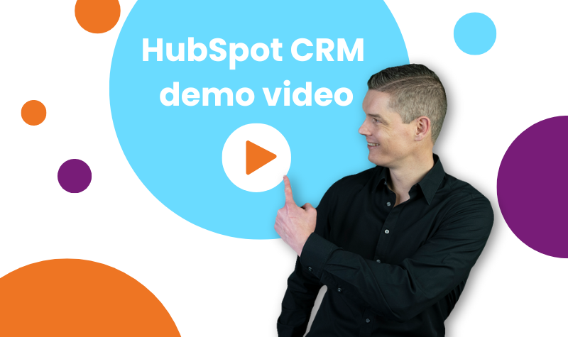 HubSpot CRM demo video