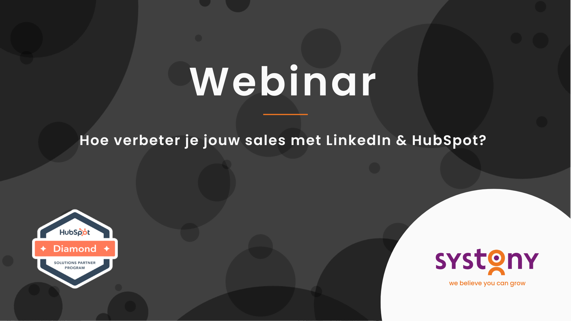 Webinar Hoe verbeter je jouw sales met LinkedIn & HubSpot?