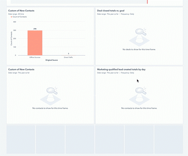 Statistieken verplaatsen in HubSpot