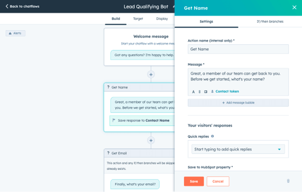 AI chatbot van de HubSpot Service Hub