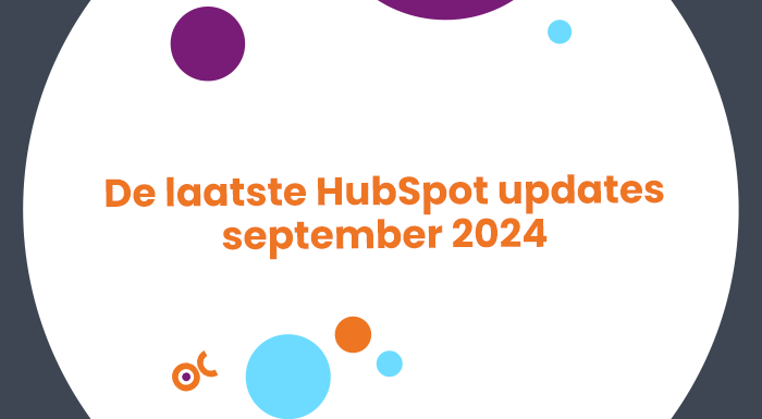 De laatste HubSpot updates - september 2024